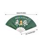 Seven Folding Fan Kid's Foldable Small Fan Decoration Tool With Beautiful Patterns For School Home Travel Work Area