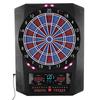 Tabela de Dardos Eletrônica, Tabela de Dardos com Alvo de 336mm com 45 Jogos & 474 Variações para Até 8 Jogadores, 6 Hastes de Dardos com Penas & 50 Pontas Macias, LED Colorido