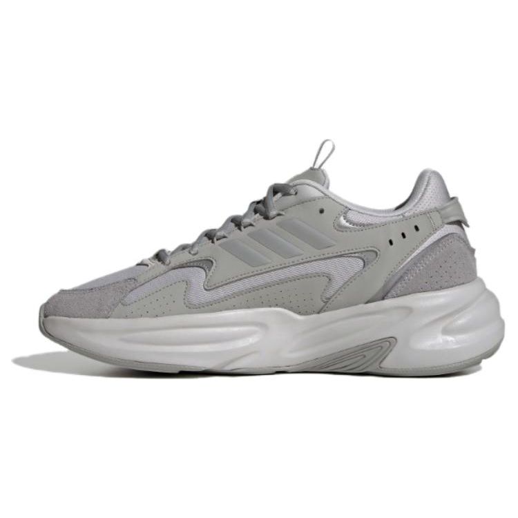 Adidas Comfortable Versatile Low-Top Casual Running Shoes Unisex Sneakers Gray ID3575