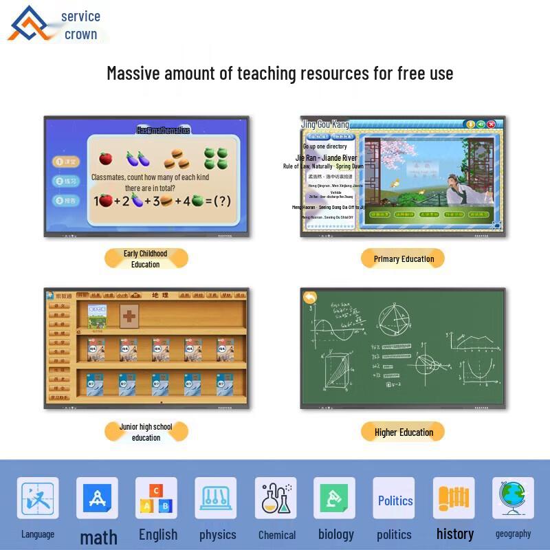 32-inch Interactive Smart Whiteboard Display (CN version)