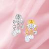 High-End Titanium F136 Internal Thread Cartilage Stud Earring - European & American Trendy Fashion