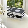 3PCS/Set Photo Props Decorative Simulation Books Paper Faux Books Creative Fake Books  Bedroom
