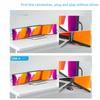 High-Definition Dual-Screen Portable Display for Notebook Split Screen Trading and Extended Viewing