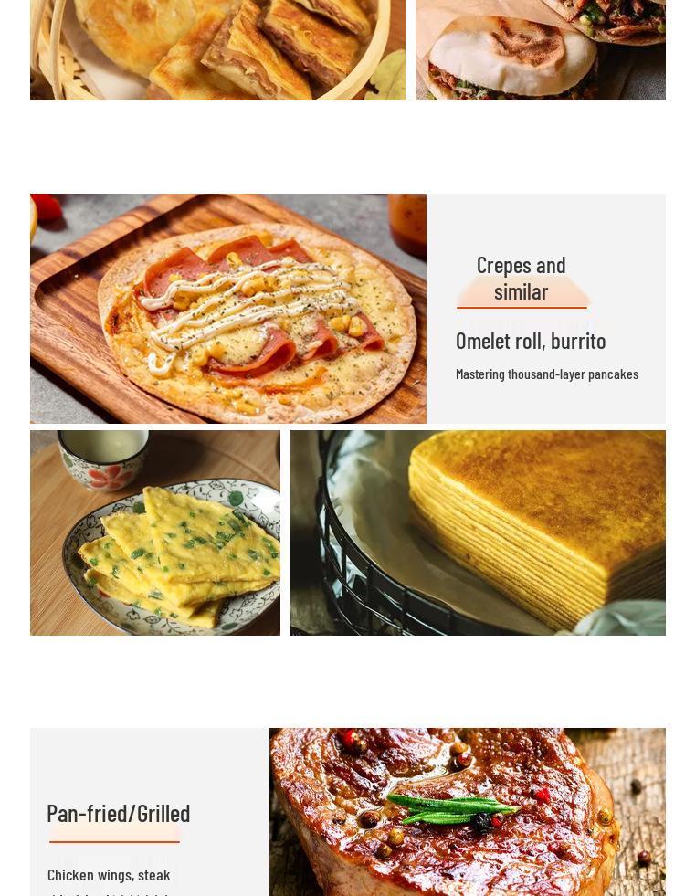 40CM Large Electric Griddle: Double-Sided Non-Stick Crepe & Pancake Pan for Home or Commercial Use