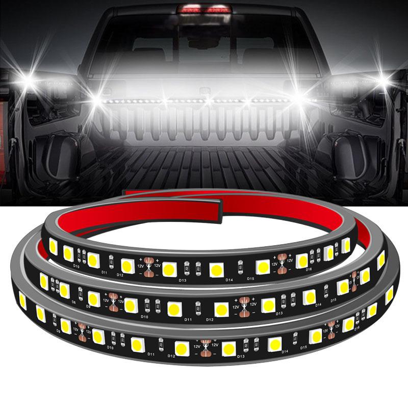 2Pcs LED Car Lights Strip Truck Cargo Bed Running Light Lamp For GMC Sierra 1500 Yukon