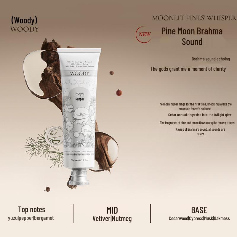 Anti-Wrinkle Moisturizing Hand Cream – Velvet Scent, Long-lasting Hydration.