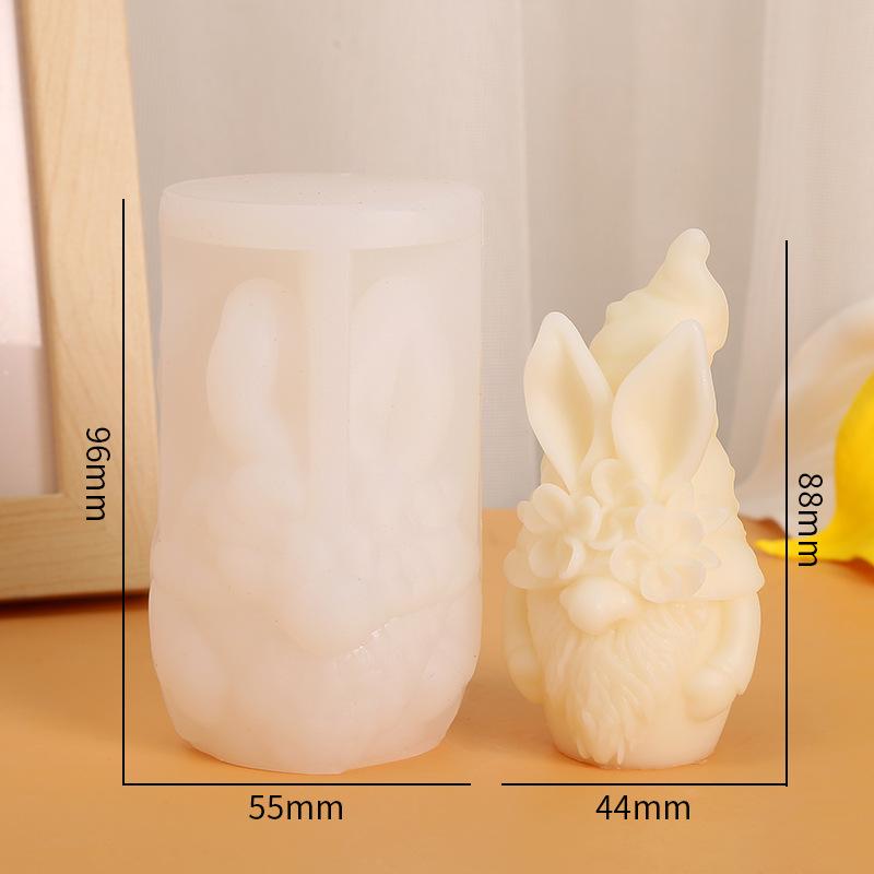 Formă Silicon Moș Crăciun Formă Silicon DIY Săpun Handmade Aromă Lumânare Dioramă Pitic Formă Copt Decorațiune Crăciun