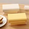 Plastic Butter Dish Sealed Butter Splitting Box Household Butter Tray  Refrigerator