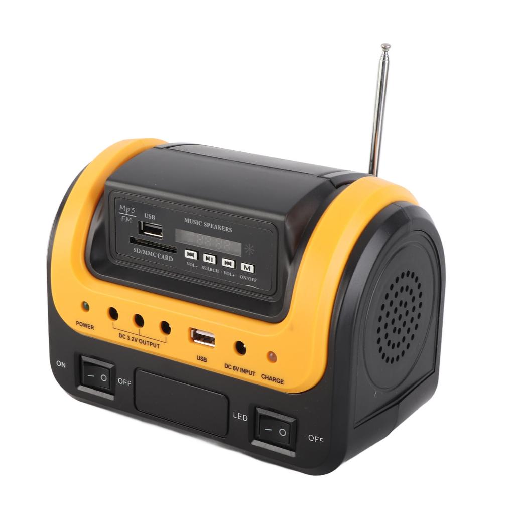 Solar Power Generator Portable Power Station 5000mAh Solar Power Generator with Solar Panel for
