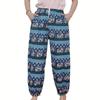 Elephant Jump Pants Pocket Adjustable Elastic High Waistband Strap Unisex Man Women Print Thailand Casual Streetwear Beach Bohemian Retro Vintage