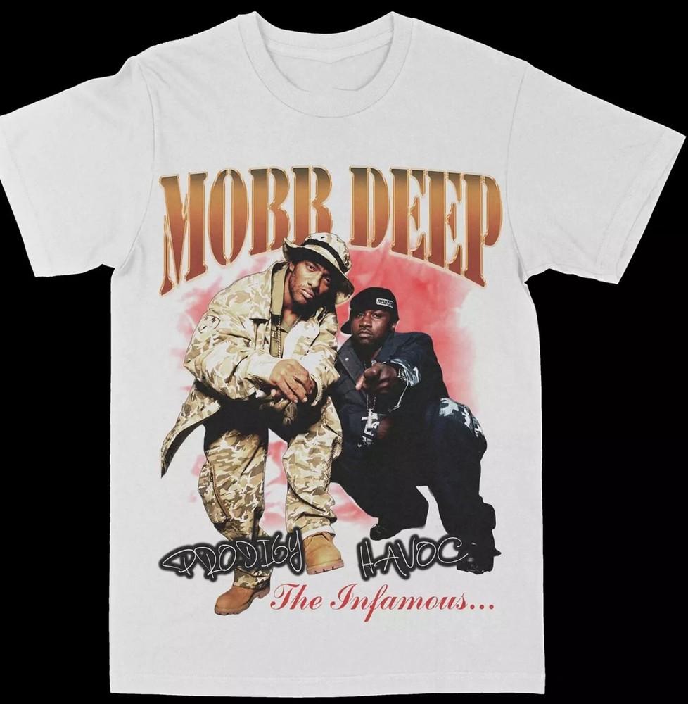 The Infamous MOBB DEEP Band Shirt White Mens Unisex S-5XL Unisex T-Shirt M