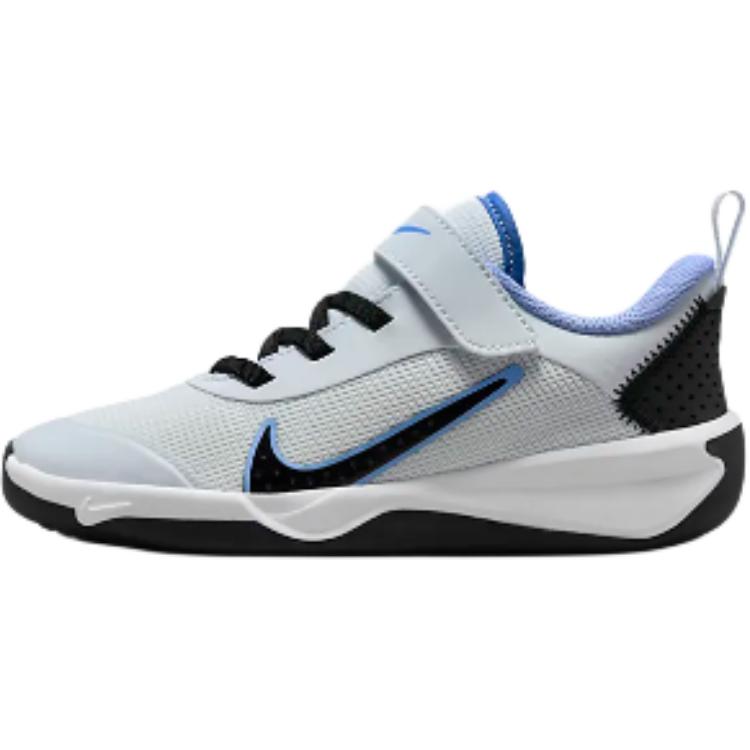 

Nike Кроссовки Omni Multi-Court PS Football Grey Royal Pulse Kids, черные, астрономически-синие DM9026-009 31