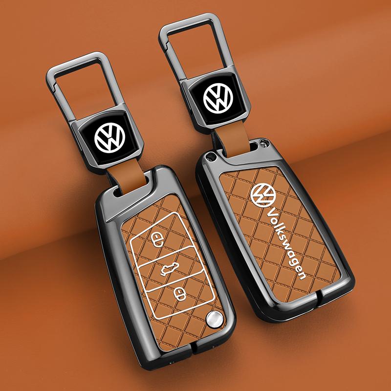Pro VOLKSWAGEN Pouzdro na klíčenku zinková slitina pro auto Pro VW Volkswagen Golf 7 MK7 Tiguan MK2 Pro SEAT Ateca Leon FR 2 Ibiza Pro S