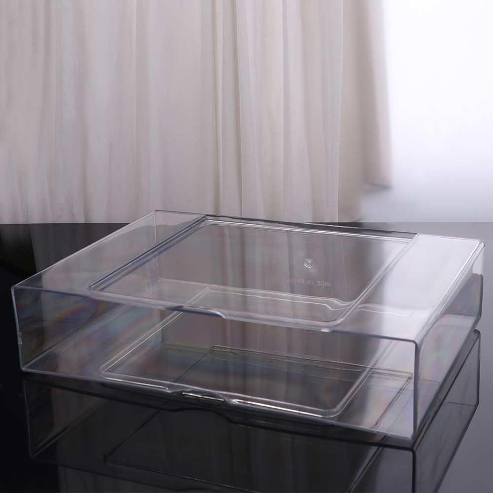 Solid Desktop Storage Rack Plastic Drawer Desk Organizer A4 Paper Sorting Box  Collection Utensils