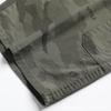 Pantaloncini Cargo da Uomo a Vestibilità Larga con Stampa Mimetica, Vita Elastica e Tasche Multiple, Stile Casual da Esterno