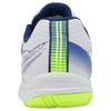 Mizuno Unisex Break Shot 5 AC Tennis Shoes White/Blue/Yellow 61GA254020