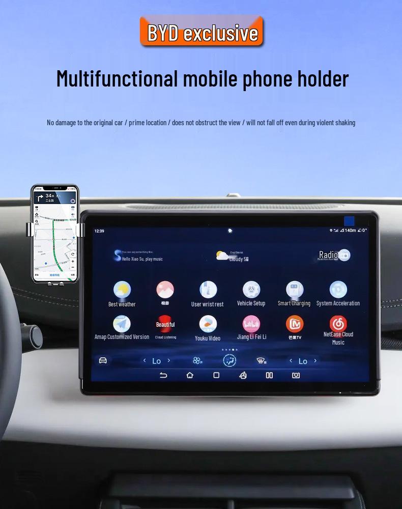 Seal 06GT Car Mount - Wave Edition Navigation Console Mod Parts