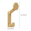 Coat Hook Hanging Multipurpose Key Sturdy Waterproof Wall Towel for Kitchen Bags