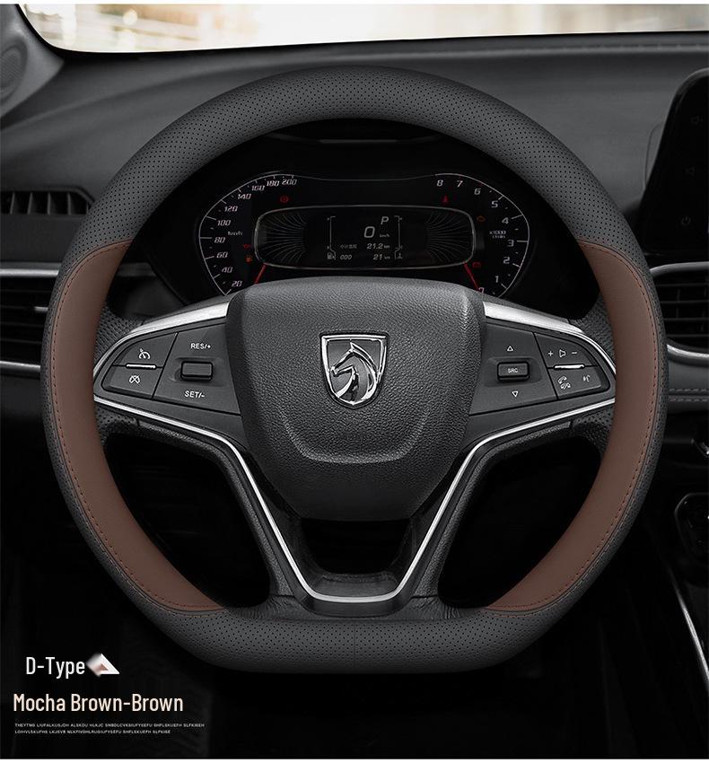 Steering Wheel Cover for Baojun Yueye Plus, Yunhai Xiangjing, KiWi EV, Yunduo, 630, and 730 Models