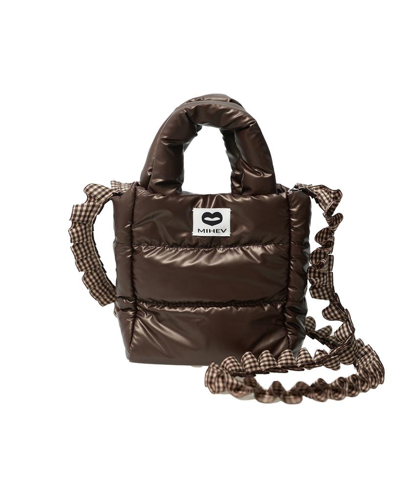 Mihev Mini Padded Bag Brown