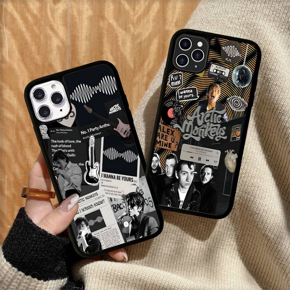 Rock A-Arctic Band M-Monkeys Music For IPhone 17 16 15 14 13 12 11 Pro Max Plus Shockproof PC+TPU Phone Back Cover