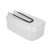 Camping Bento Box Foldable Handle Portable Aluminum Alloy Lunch Box with Alcohol Stove for Picnic Outing