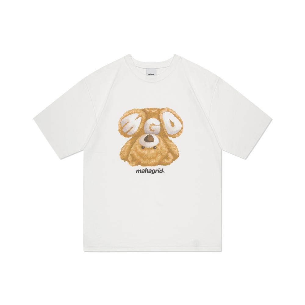 

ФУТБОЛКА MAHAGRID MGD BEAR БЕЛАЯMG2DMMT503A