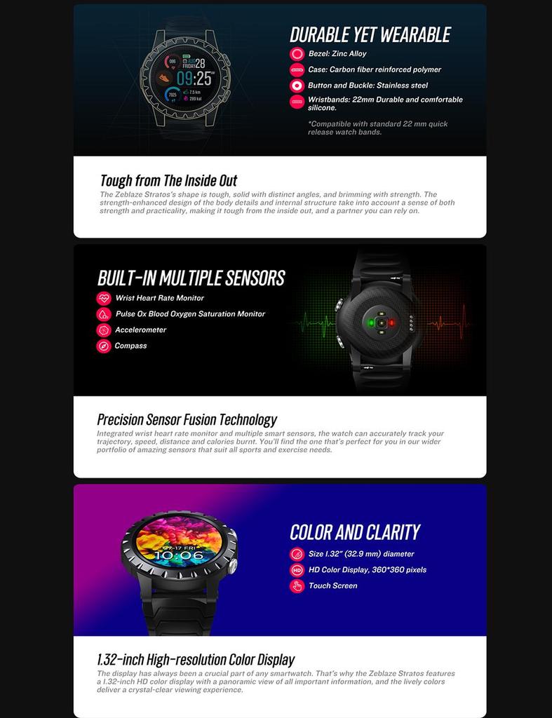 zeblaze stratos 2021