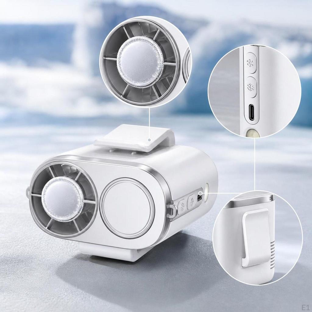 Portable Fan, USB , Easy to Carry, Sports Fan with Flashlight for Agriculture, Hiking And