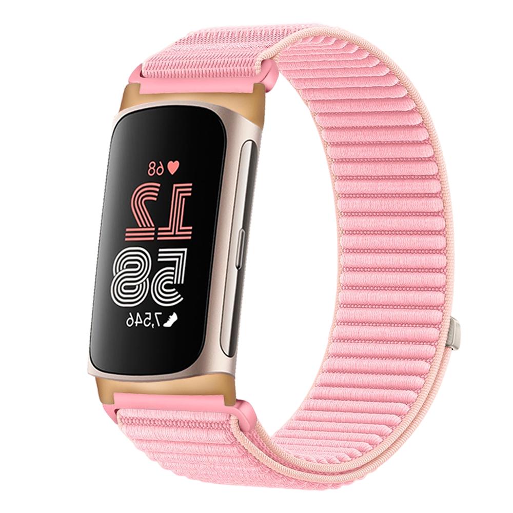 Nylon Loop Band Compatible with Fitbit Charge6 Charge5 Breathable Sport Watchband Suitable for Fitbit Charge 6 5 Women Men Band
