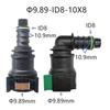 D10 Fuel Line Connectors Quick Connector Female Joint Connector Fuel Filter For Ford Everest Diesel