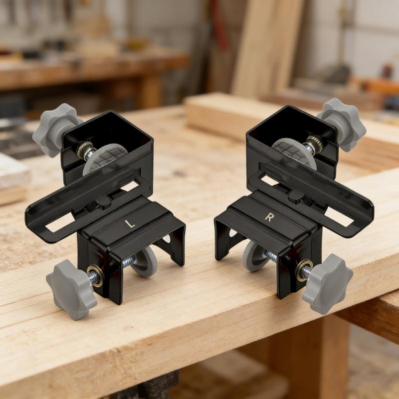 2Pcs Corrosion Resistant Stainless Steel Fixing Clips Crafted for Easy Drawer Panel Attachment in Home Improvement and Woodworking