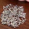 20Pcs 3 Style Metal Alloy Cute Hollow Bow Charms Holiday Gifts Pendants for Jewelry Making DIY Handmade Craft