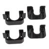 4 Pcs Rear Parcel Shelf Fastening Bracket Clip Strong Load Bearing 8A6146698AA 1539663 Replacement for FIESTA FOCUS B