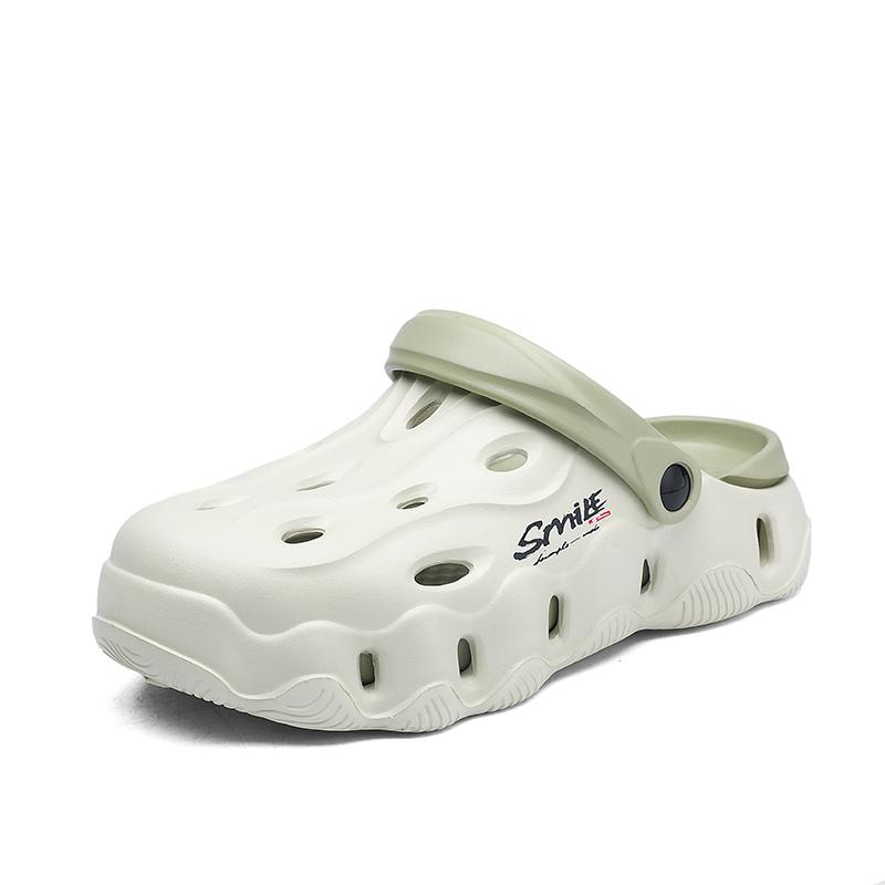 

Мода 2024 новый дизайнер мужские уличные повседневные спортивные пляжные сандалии нескользящие семейные модные легкие домашние мужские тапочки для ванной 38-39