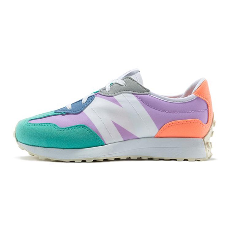 New Balance NB 327 Low top Kids Lifestyle Shoes White Purple GS327PA 38.5