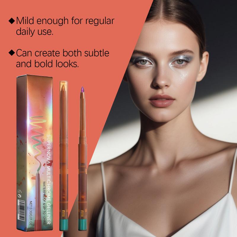 

#03 Light-Changing Eyeliner Gel Pen Naturally Shows Color, Smooth And Flowing. It Changes Color Under Light And Is Easy For Beginners To Operate one size