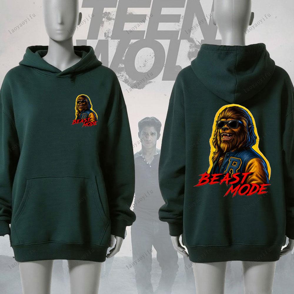 Teen Wolf Dylan Acto Hip Hop Bootleg Vintage Styl Unisex Mikina Skvělá MODE Tištěná Mikina Podzimní a Zimní Pánská Mikina