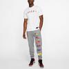 Jordan Radiant Logo Print Crew Neck T-Shirt Men Tops White AT8943-100