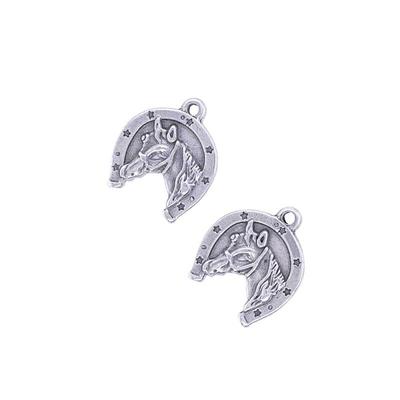 Surgical Steel Horse Hoof Pendant Accessory