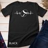 Heartbeat Pulse American Football Rugby Footballer Gift Unisex T-shirt