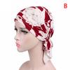 Turban Musulmano da Donna, Cappello Chemioterapia Cancro, Fascia Elastica Berretto, Copricapo, Nuovi Fiori Stampati, Foulard, Berretto e Turban da Donna