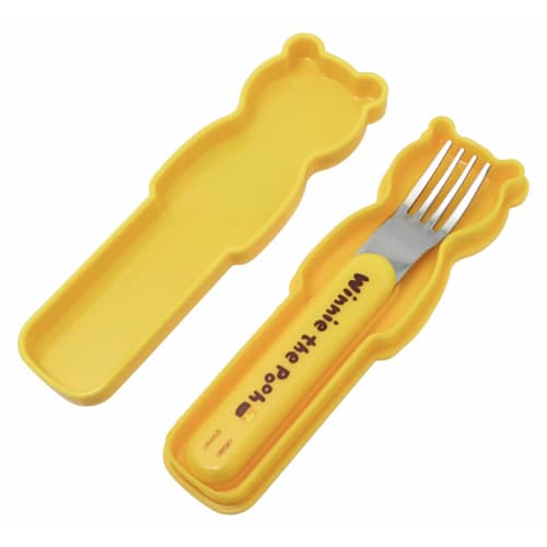 Skater Die-Cut Fork Case Set, 13cm, Winnie the Pooh, Disney, FCAN1