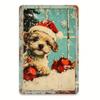 Vintage Dog Tin Sign 8x12 Inch Metal Poster Retro Wall Art Home Garden Decoration Bar Pub Garage Man Cave