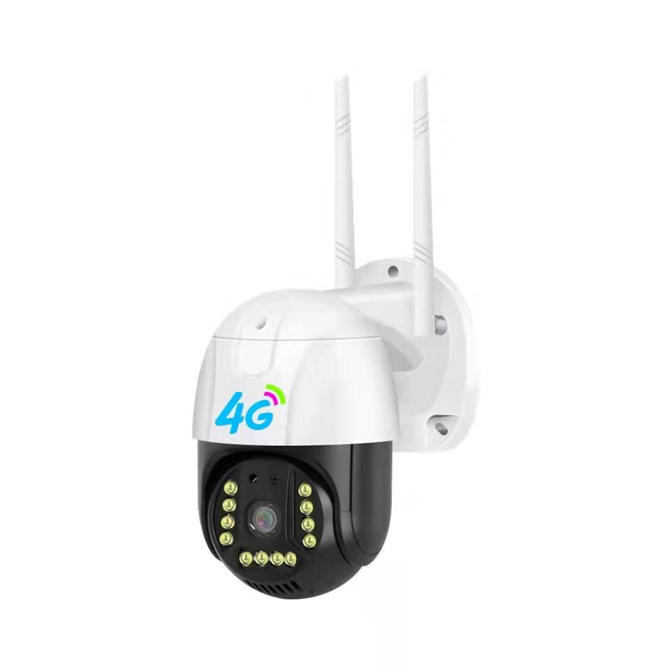 

V380 4G Wireless 360° HD Outdoor Surveillance Camera with Full-Color Night Vision WiFi Version 2MP English (Specify Plug)
