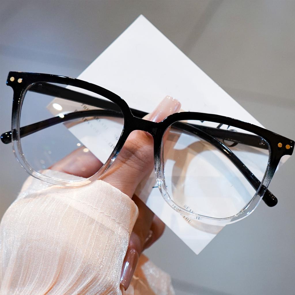Photochromic Reading Glasses Square Full Frame Computer Presbyopic Glasses for Women Men +1.0 To +4.0