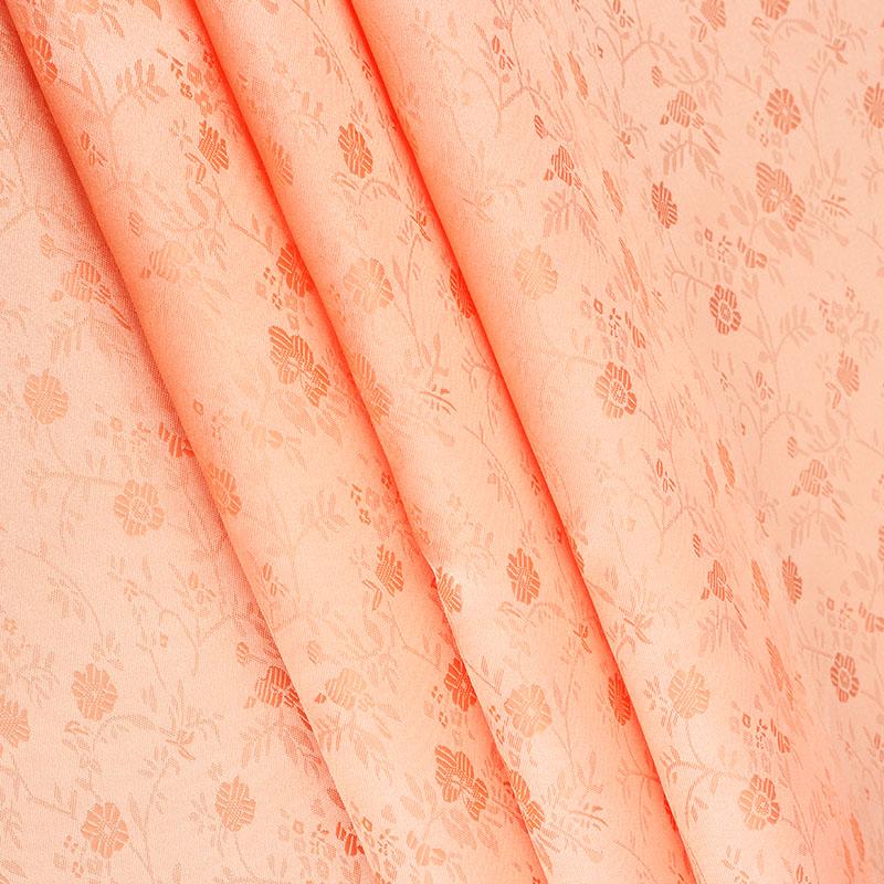 Glänzender kleiner Blumen-Jacquardstoff als Taschenstoff, Kissenbezug, Verpackung, Geschenkbox-Futter, Jacquardstoff