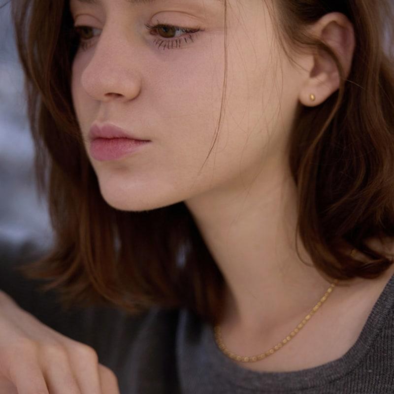 PAIGEFLYNN JEWELRY [925 Silver] New Age Chain Necklace