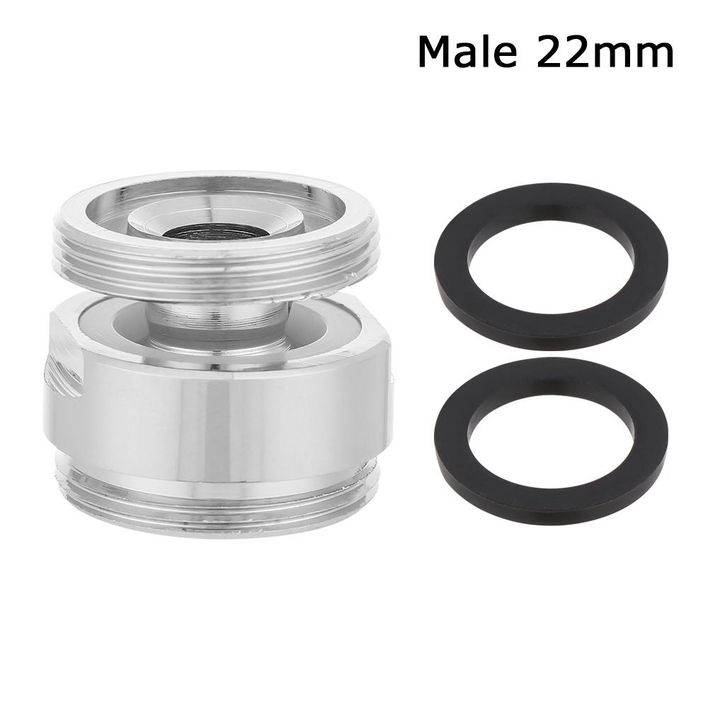 360 Degree Adjustable Brass Faucet Connector Swivel Aerator Adapter Water Purifier Accessories Connect Hose Faucet Fittings