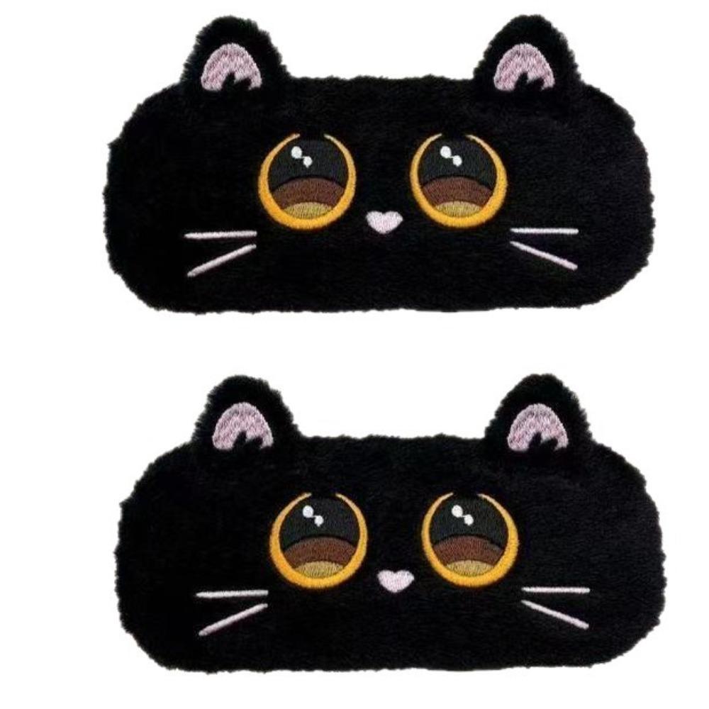 Plush Glasses Case Hard Shell Sunglasses Holder Portable Eyeglass Case